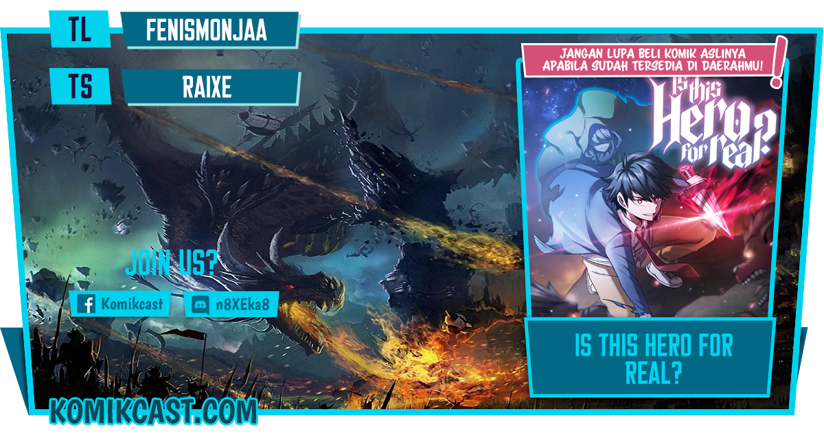 Baca Komik Is this Hero for Real? Chapter 8 Gambar 1