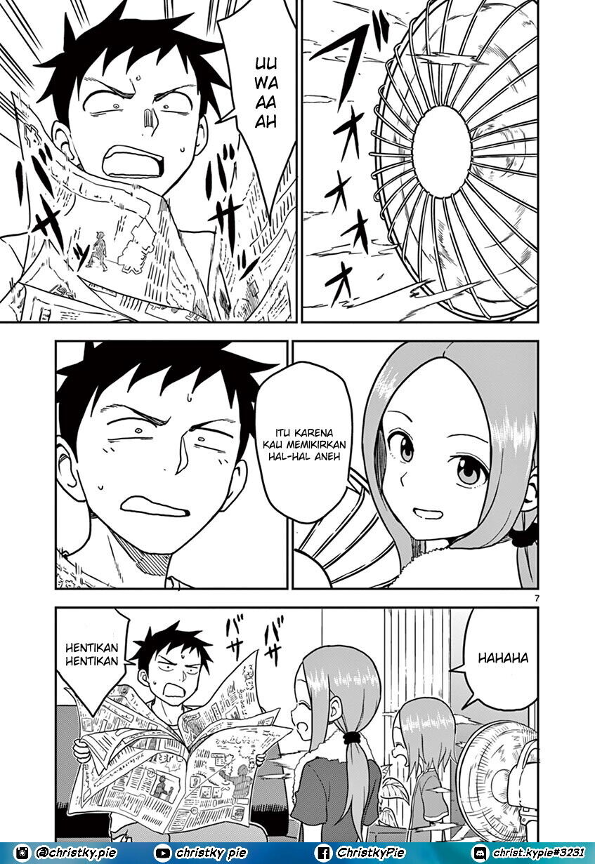 Karakai Jouzu no (Moto) Takagi-san Chapter 104 Gambar 7