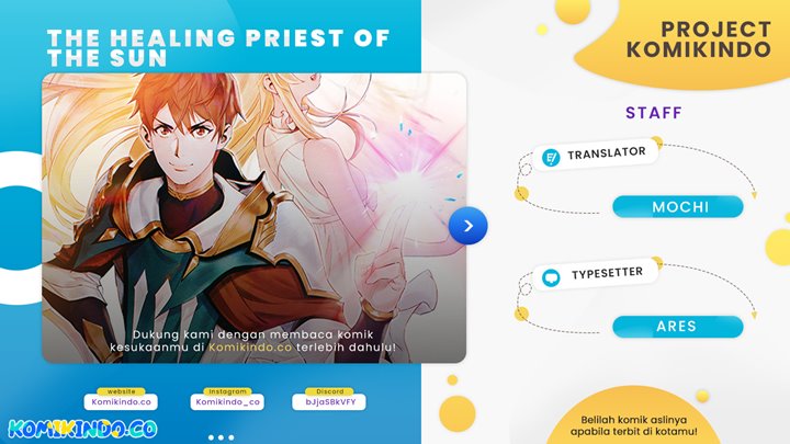 Baca Komik The Healing Priest Of The Sun Chapter 1 Gambar 1