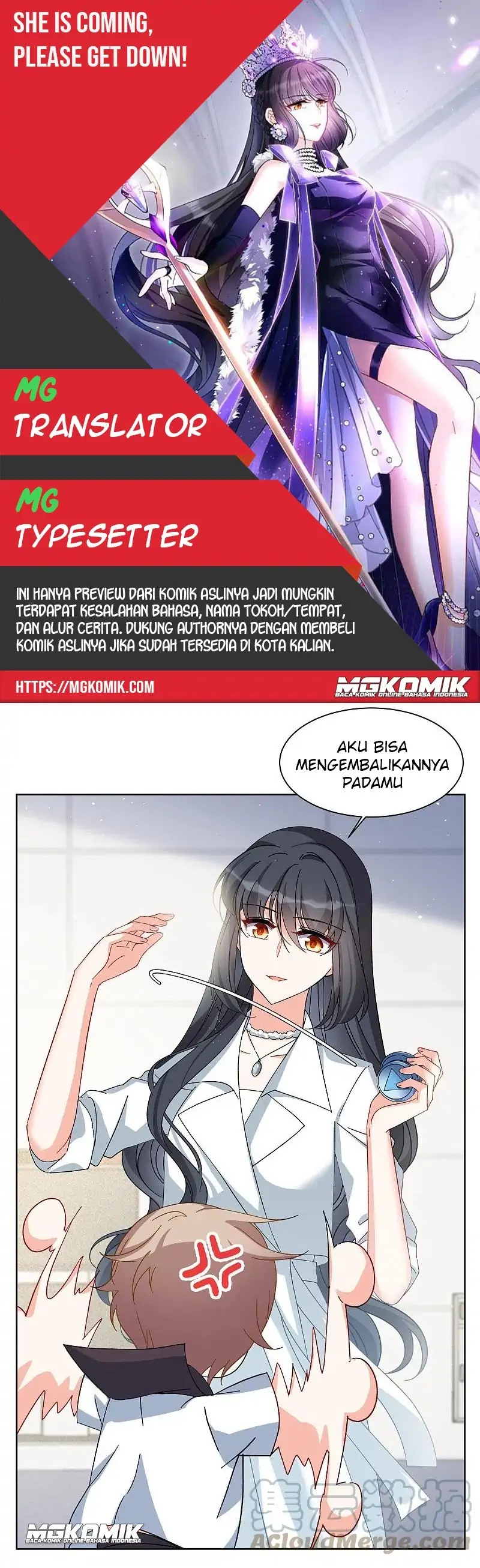 Baca Komik She Is Coming, Please Get Down! Chapter 69.3 Gambar 1