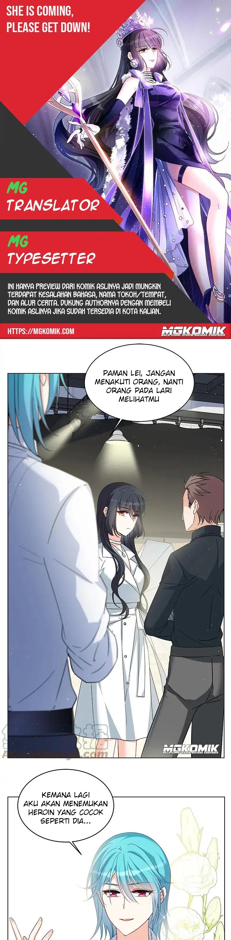 Baca Komik She Is Coming, Please Get Down! Chapter 69.1 Gambar 1