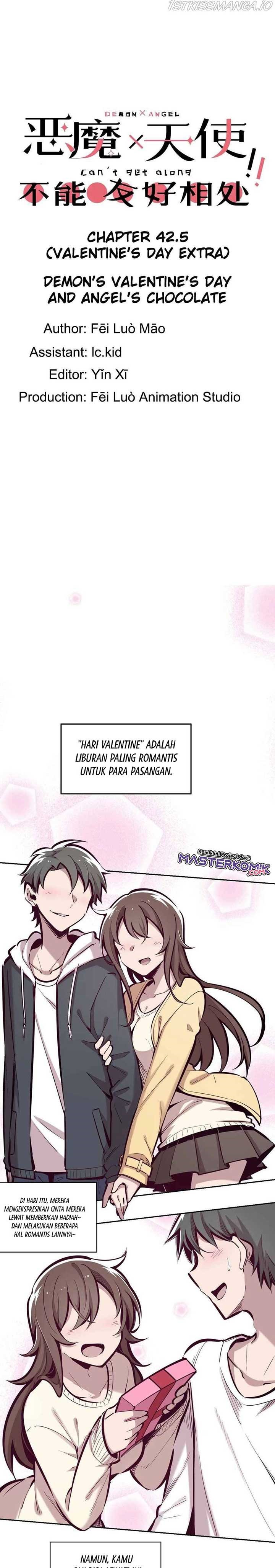 Baca Manhua Demon X Angel, Can’t Get Along! Chapter 42.5 Gambar 2