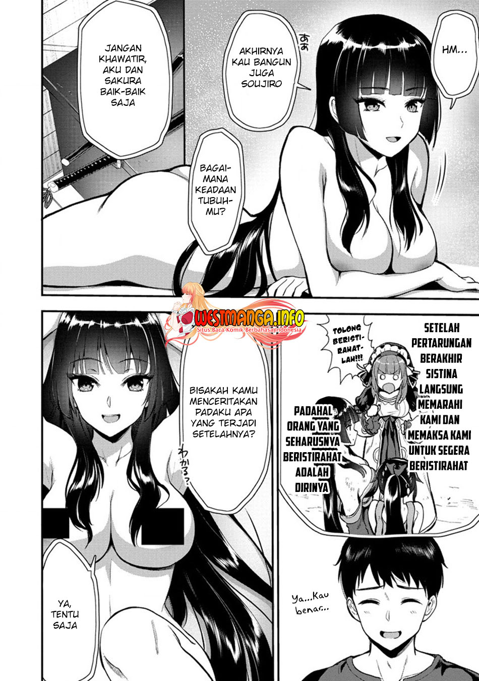 Makenshi no Maken Niyoru Maken no Tame no Harem Life Chapter 19.1 Gambar 14