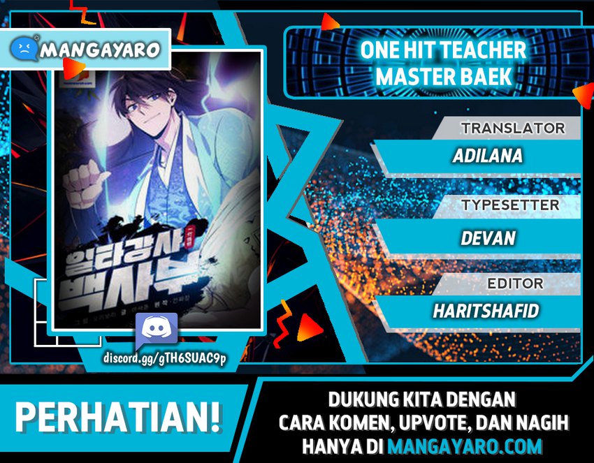 Baca Komik Number One Star Instructor Master Baek Chapter 20.1 Gambar 1