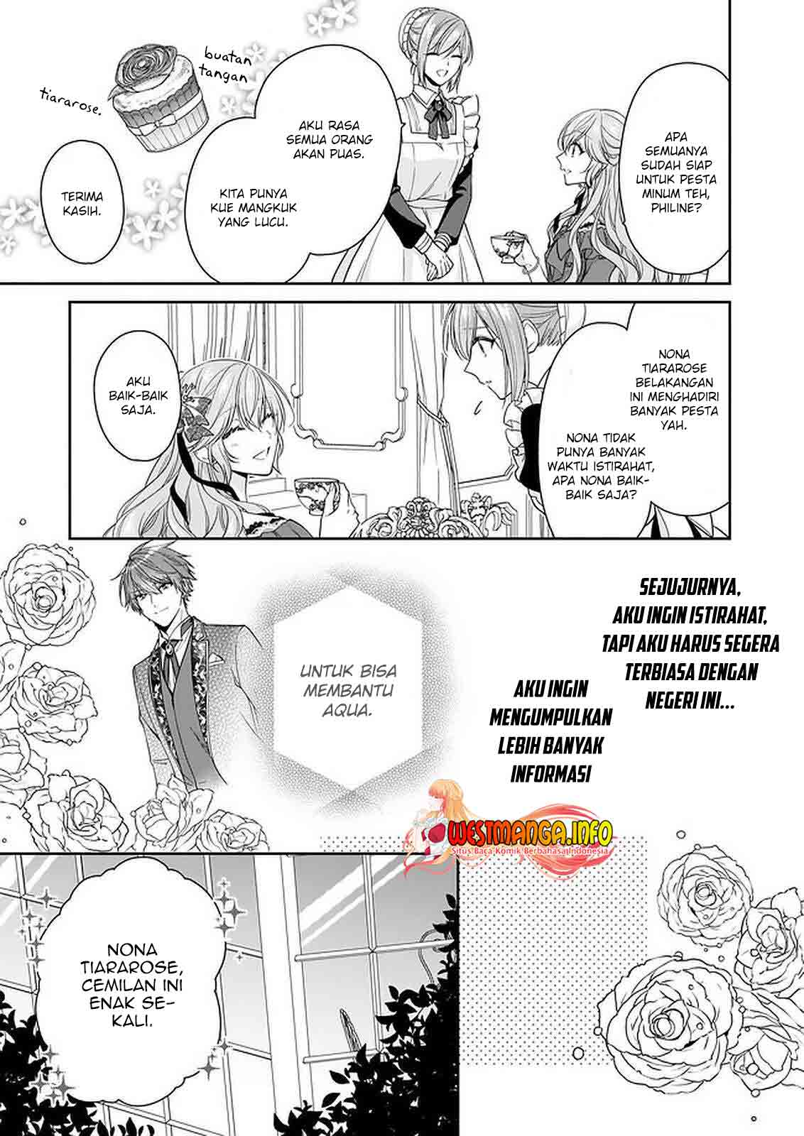 Akuyaku Reijou wa Ringoku no Outaishi ni Dekiai sareru Chapter 27 Gambar 24