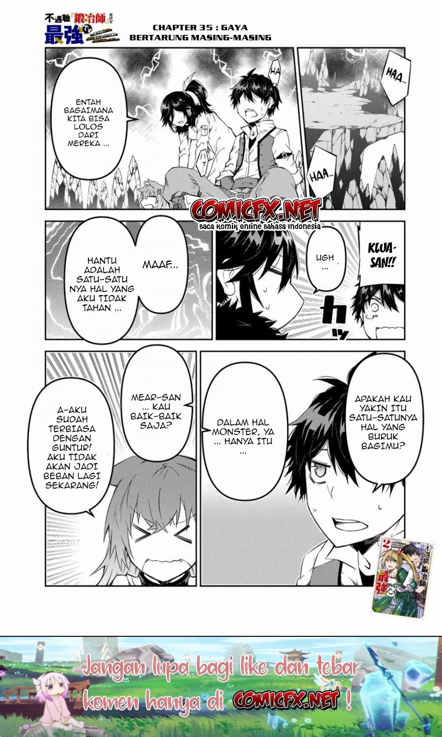 Baca Manga The Weakest Occupation “Blacksmith,” but It’s Actually the Strongest Chapter 35 Gambar 2