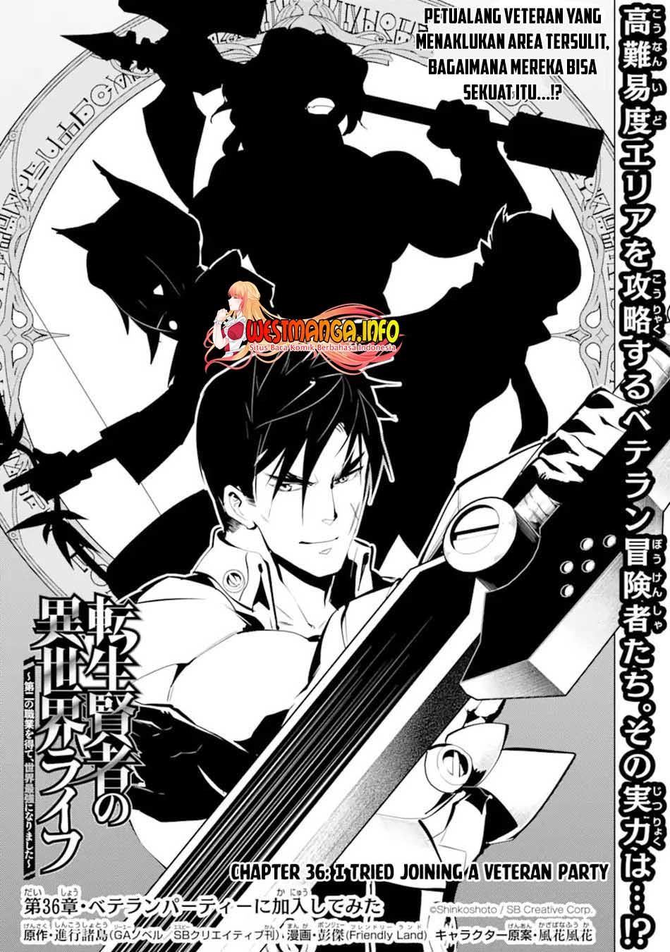 Baca Manga Tensei Kenja no Isekai Raifu Chapter 36.1 Gambar 2