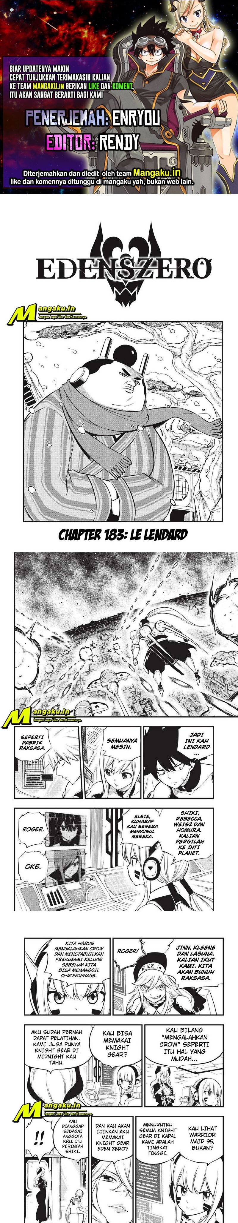 Baca Komik Eden's Zero Chapter 183 Gambar 1