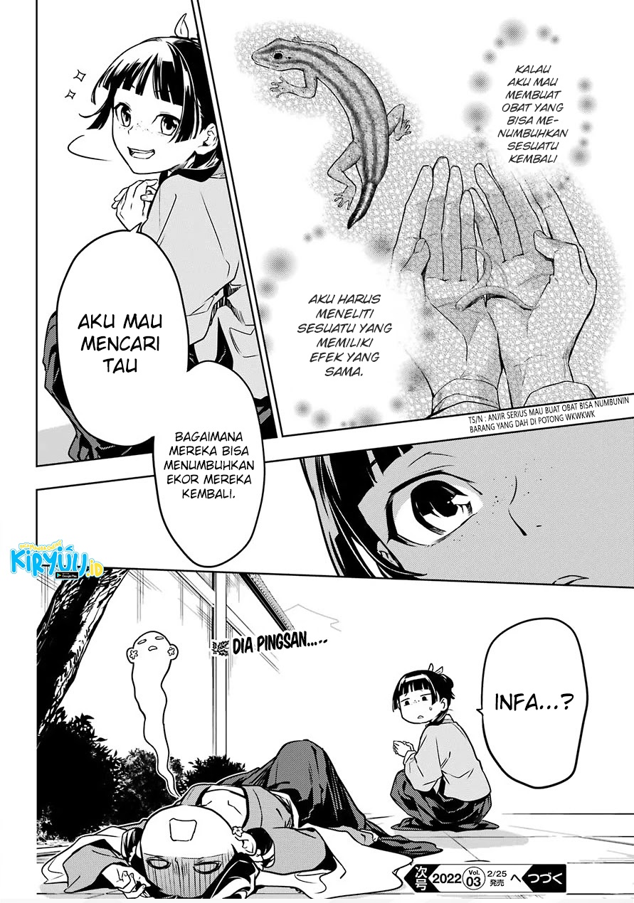 Kusuriya no Hitorigoto Chapter 50 Gambar 19