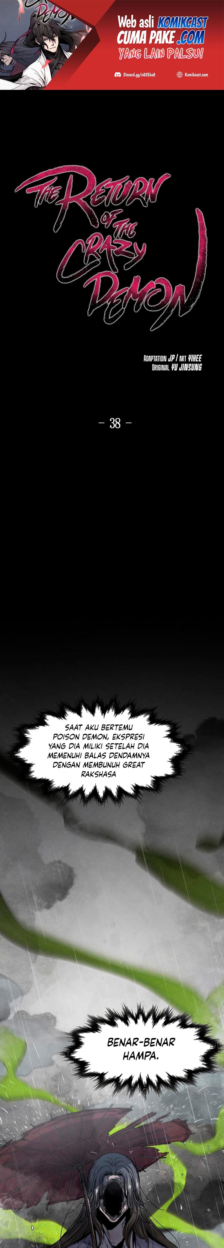 Baca Manhwa Return of the Mad Demon Chapter 38 Gambar 2