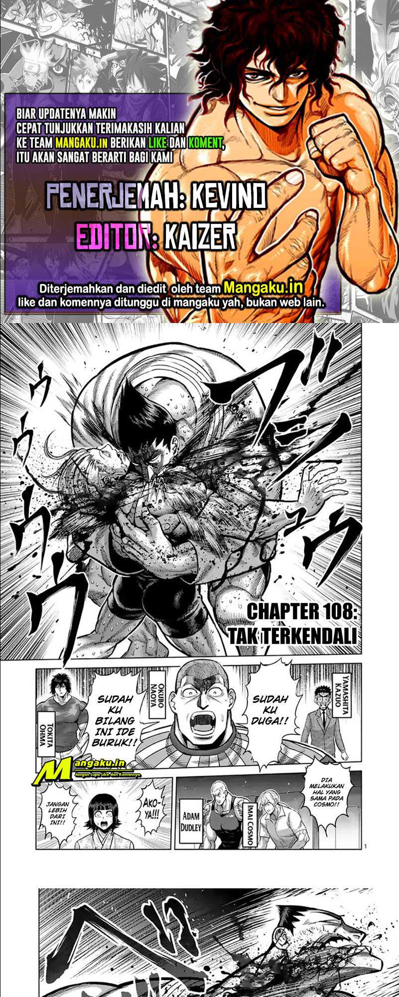 Baca Komik Kengan Omega Chapter 108 Gambar 1