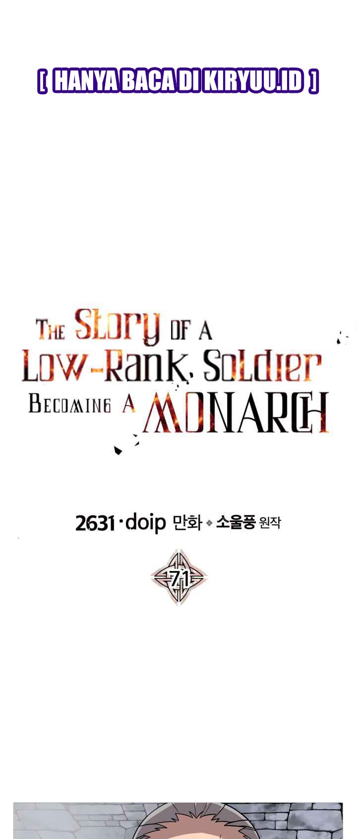 The Story of a Low-Rank Soldier Becoming a Monarch Chapter 71 Gambar 13