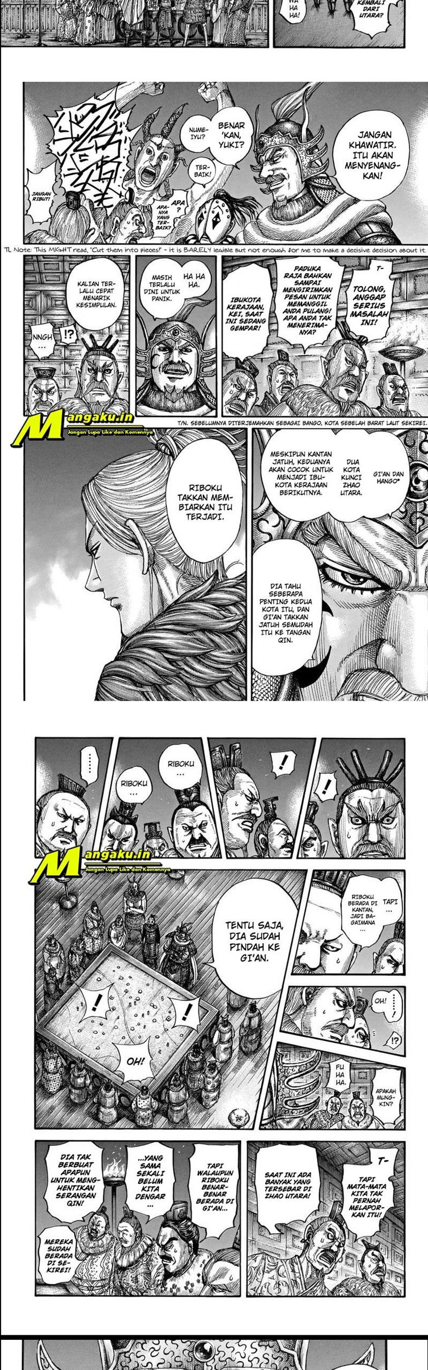 Kingdom Chapter 713 Gambar 8