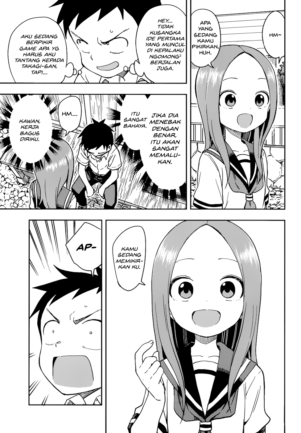 Karakai Jouzu no Takagi-san Chapter 150 Gambar 16