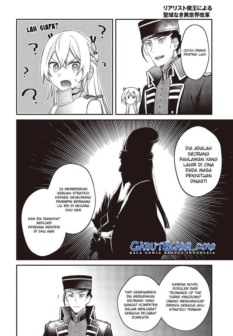 Realist Maou Niyoru Seiiki Naki Isekai Kaikaku Chapter 34 Gambar 5