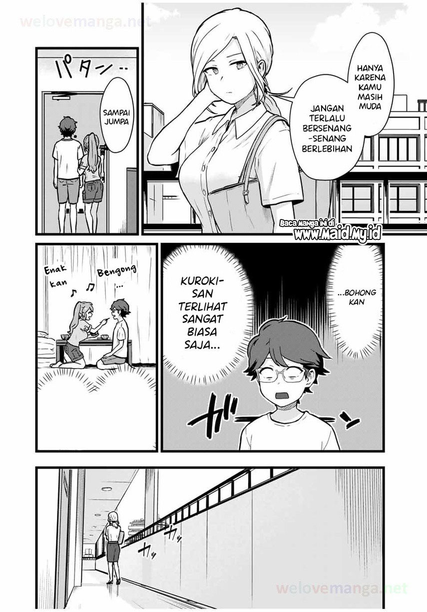 Tonari no Kuroki-san wa Nomu to Yabai Chapter 17 Gambar 14