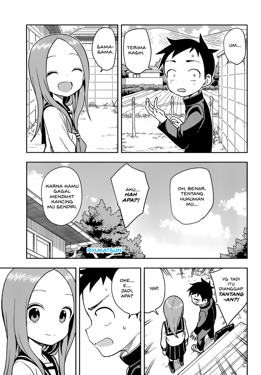 Karakai Jouzu no Takagi-san Chapter 151 Gambar 15