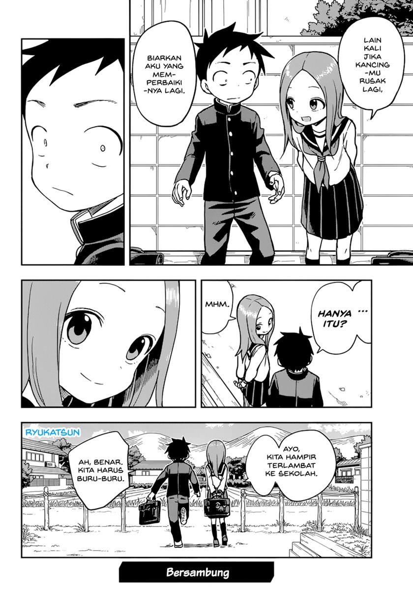 Karakai Jouzu no Takagi-san Chapter 151 Gambar 16