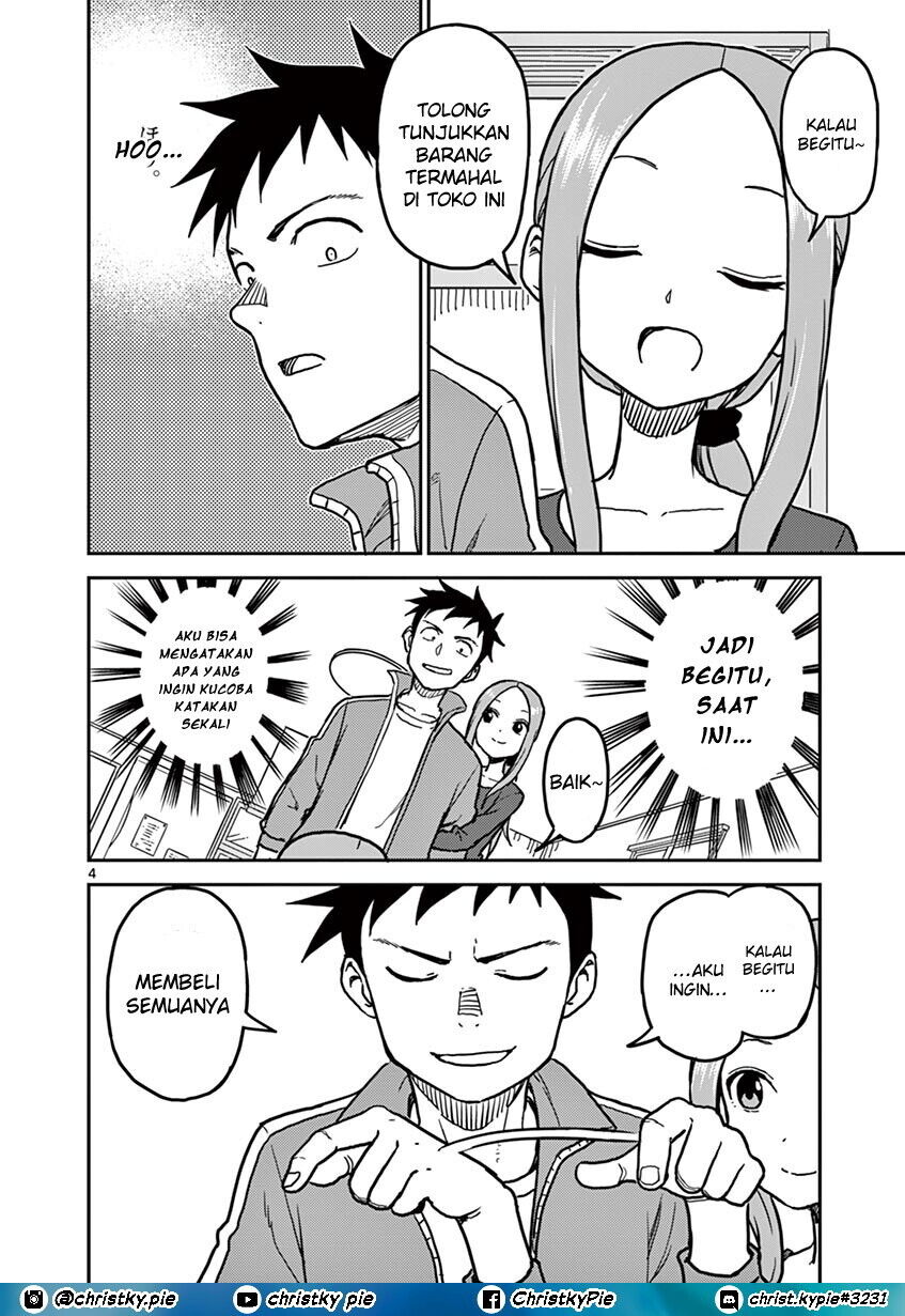 Karakai Jouzu no (Moto) Takagi-san Chapter 111 Gambar 4