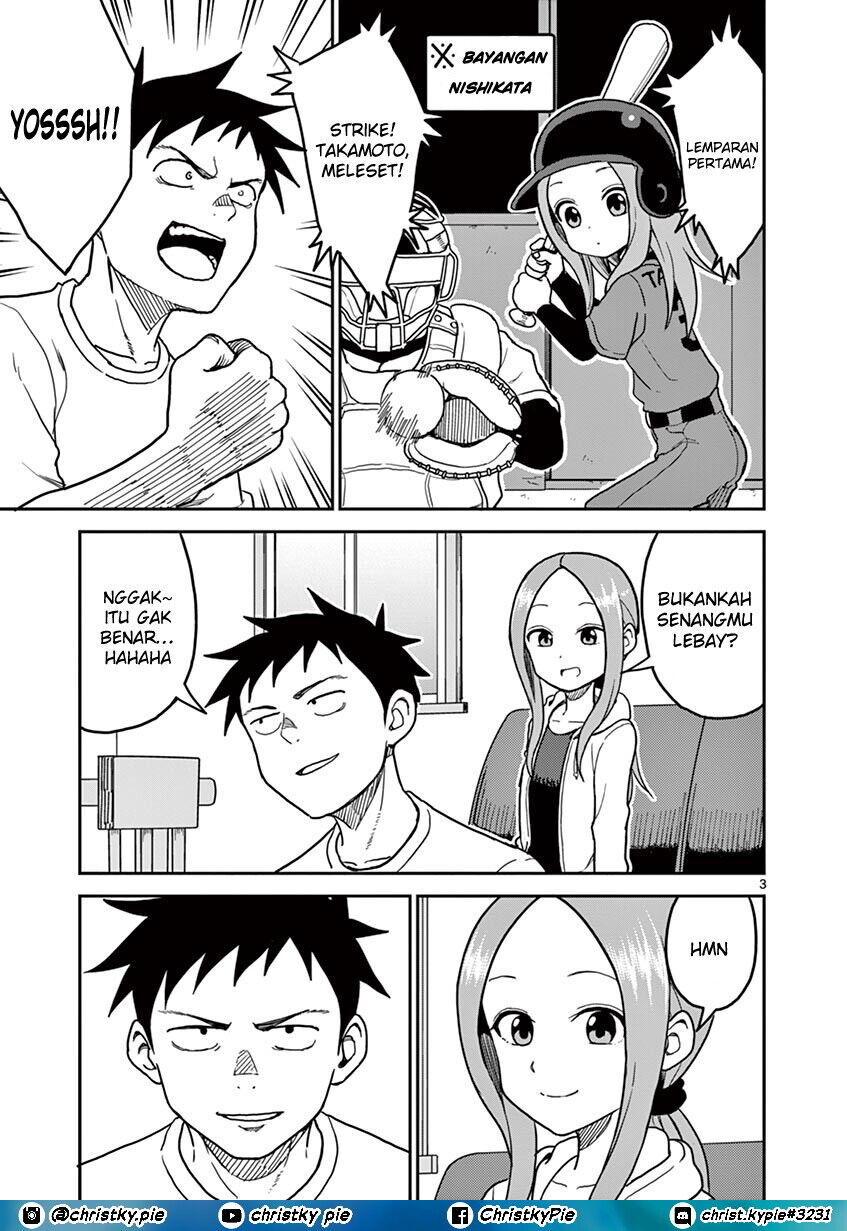 Karakai Jouzu no (Moto) Takagi-san Chapter 109 Gambar 3