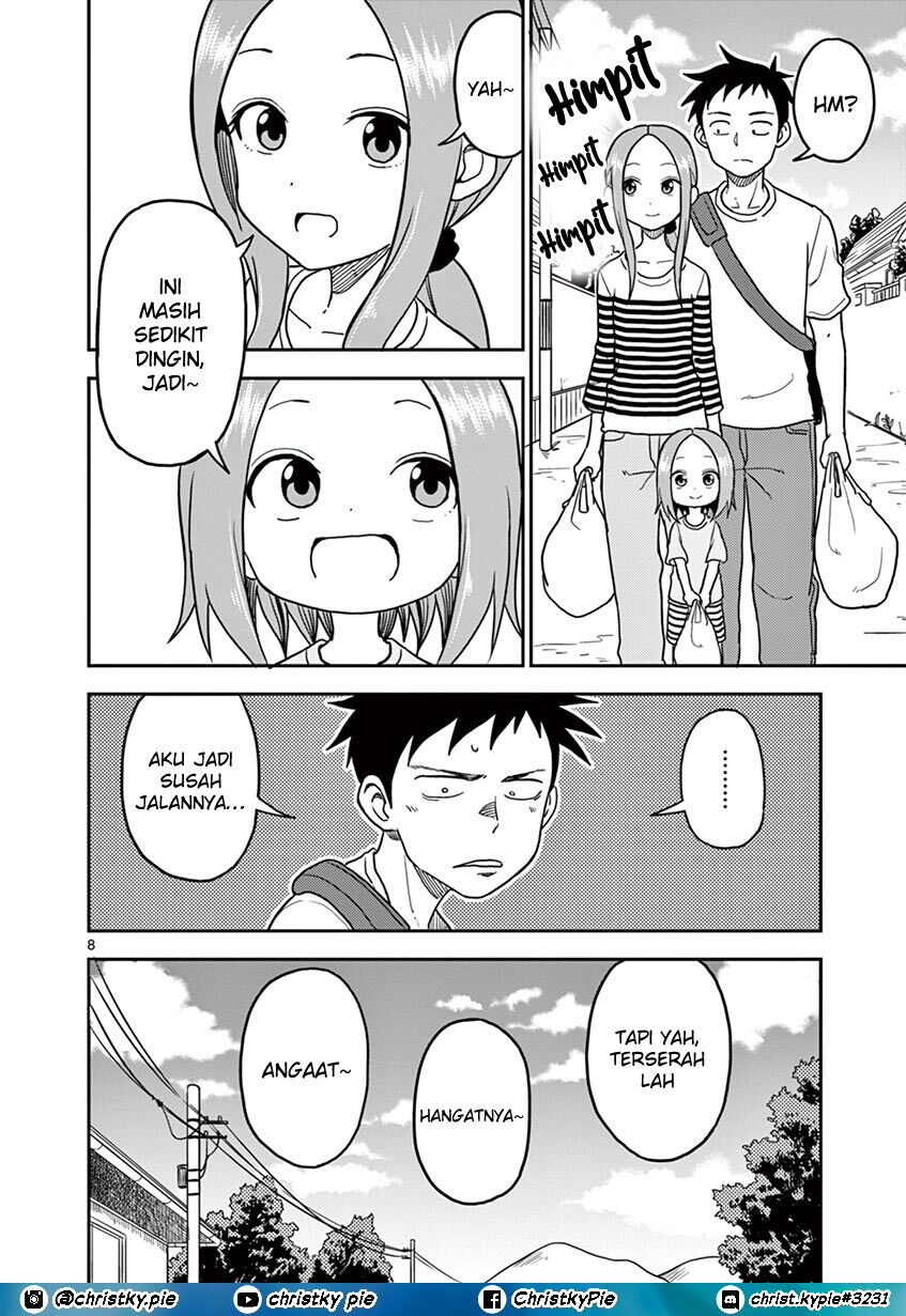 Karakai Jouzu no (Moto) Takagi-san Chapter 108 Gambar 8