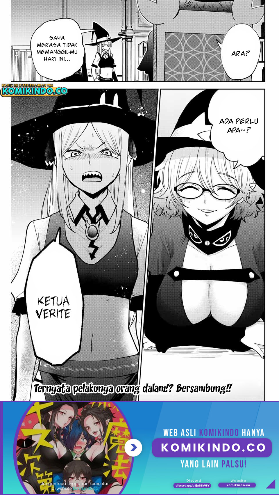 The Witch Controls Her Age and Magic With a Kiss Chapter 38 Gambar 14
