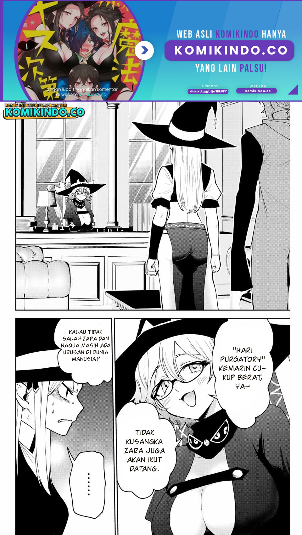 The Witch Controls Her Age and Magic With a Kiss Chapter 39 Gambar 3