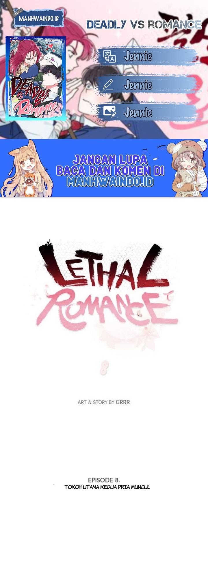 Baca Komik Deadly VS Romance (Lethal Romance) Chapter 8 Gambar 1
