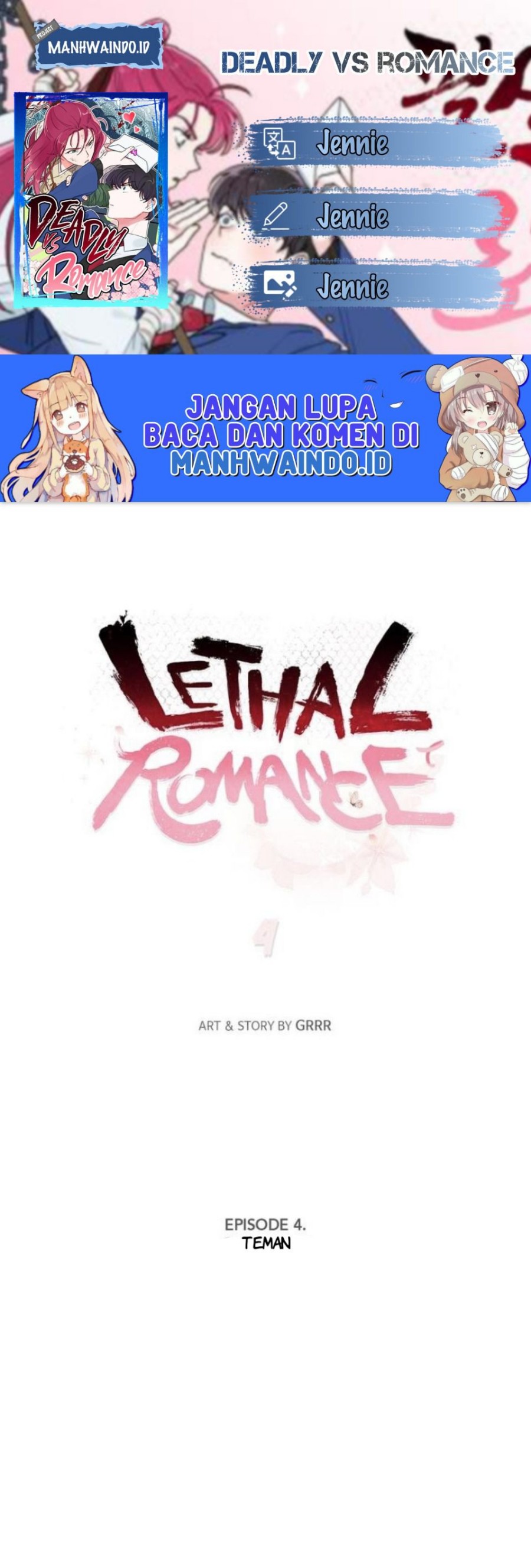 Baca Komik Deadly VS Romance (Lethal Romance) Chapter 4 Gambar 1