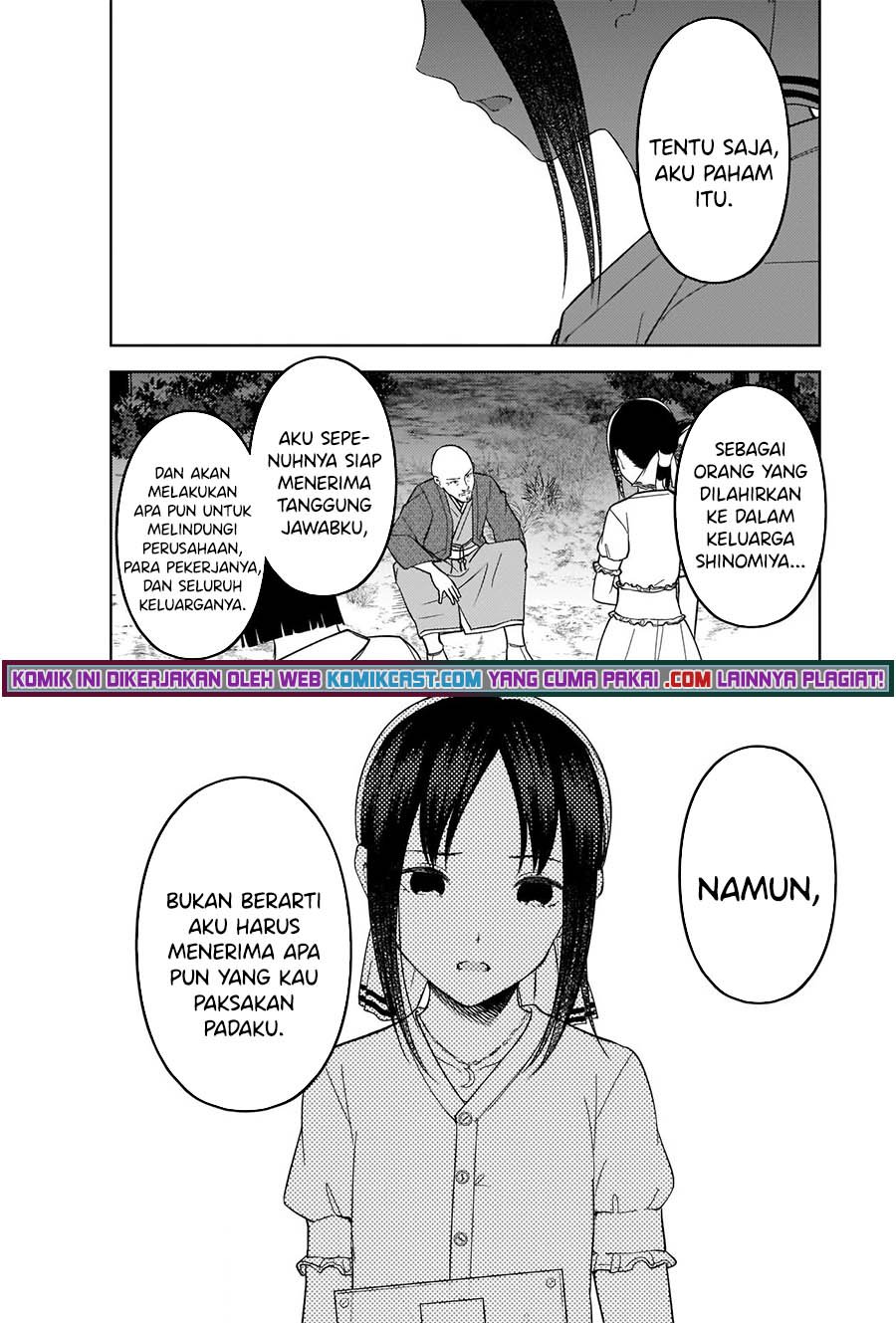 Kaguya-sama wa Kokurasetai – Tensai-tachi no Renai Zunousen Chapter 259 Gambar 9