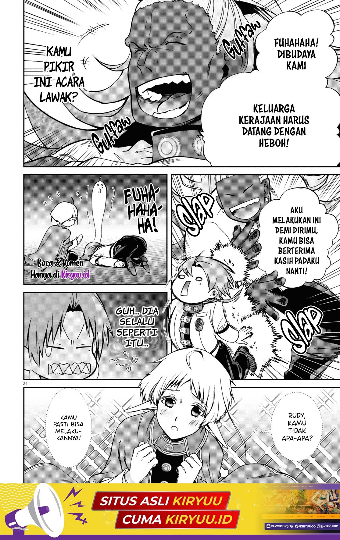 Mushoku Tensei: Isekai Ittara Honki Dasu Chapter 80 Gambar 25