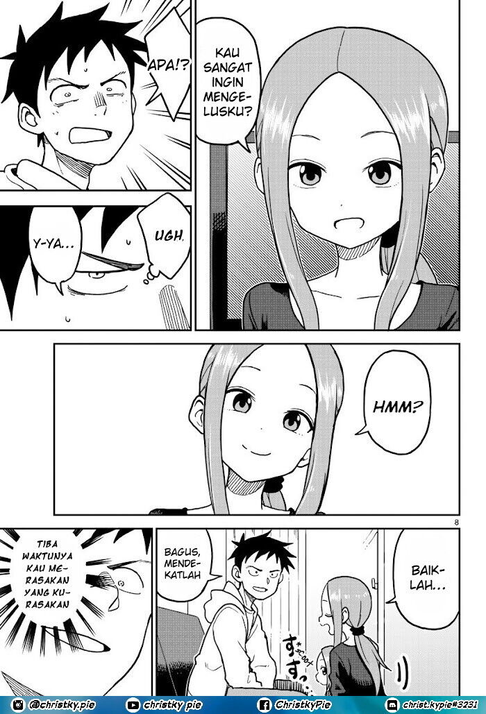 Karakai Jouzu no (Moto) Takagi-san Chapter 112.5 Gambar 8