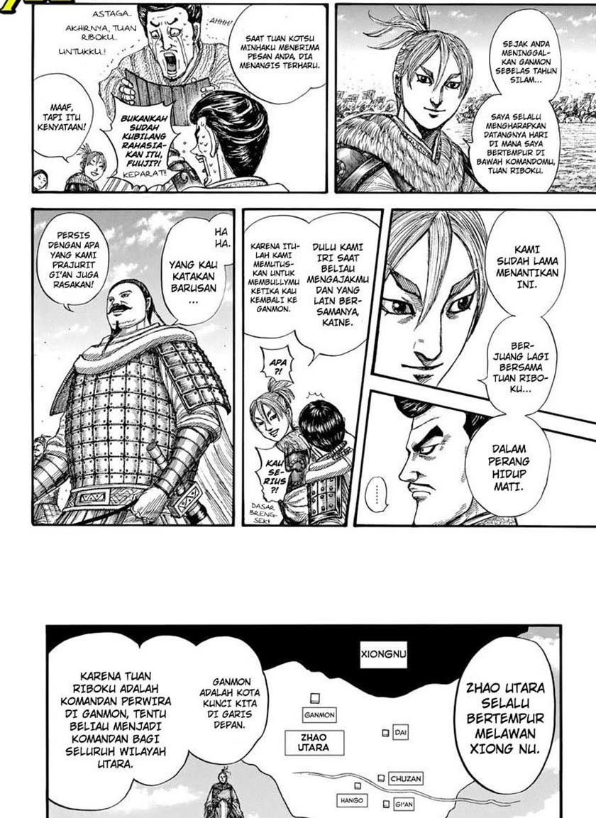 Kingdom Chapter 715 Gambar 3