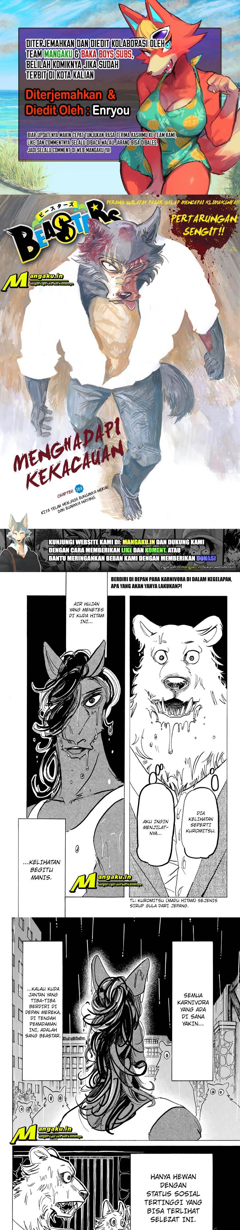 Baca Komik Beastars Chapter 184 Gambar 1