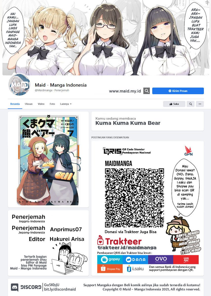 Baca Manga Kuma Kuma Kuma Bear Chapter 71 Gambar 2