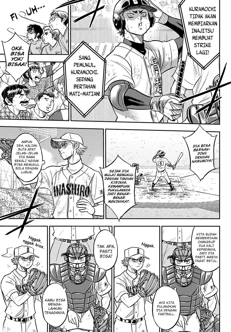 Diamond no Ace Act 2 Chapter 279 Gambar 8