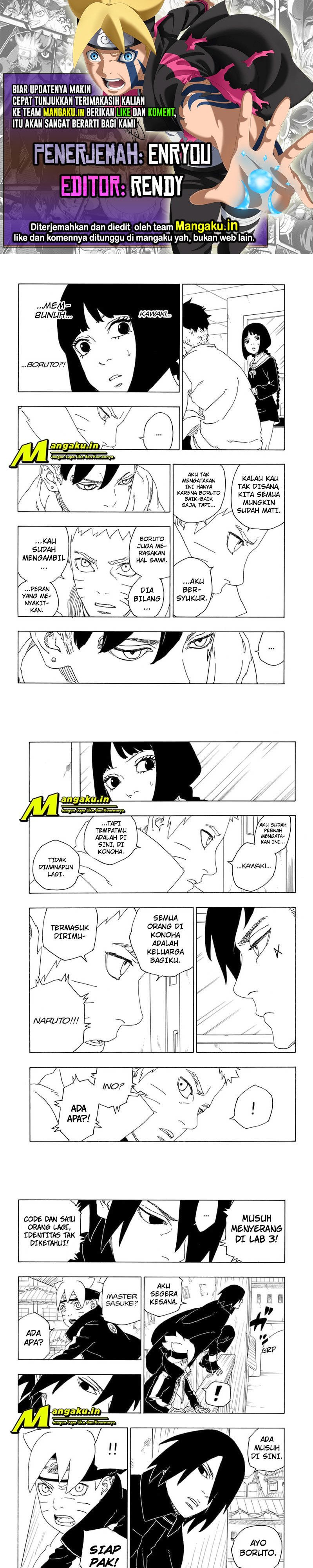 Baca Komik Boruto Chapter 69.2 Gambar 1