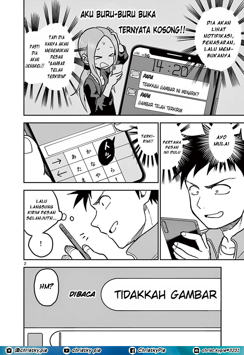 Baca Manga Karakai Jouzu no (Moto) Takagi-san Chapter 113 Gambar 2