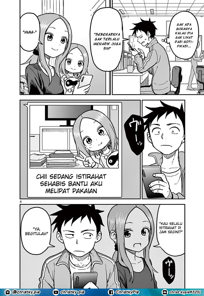 Karakai Jouzu no (Moto) Takagi-san Chapter 113 Gambar 4