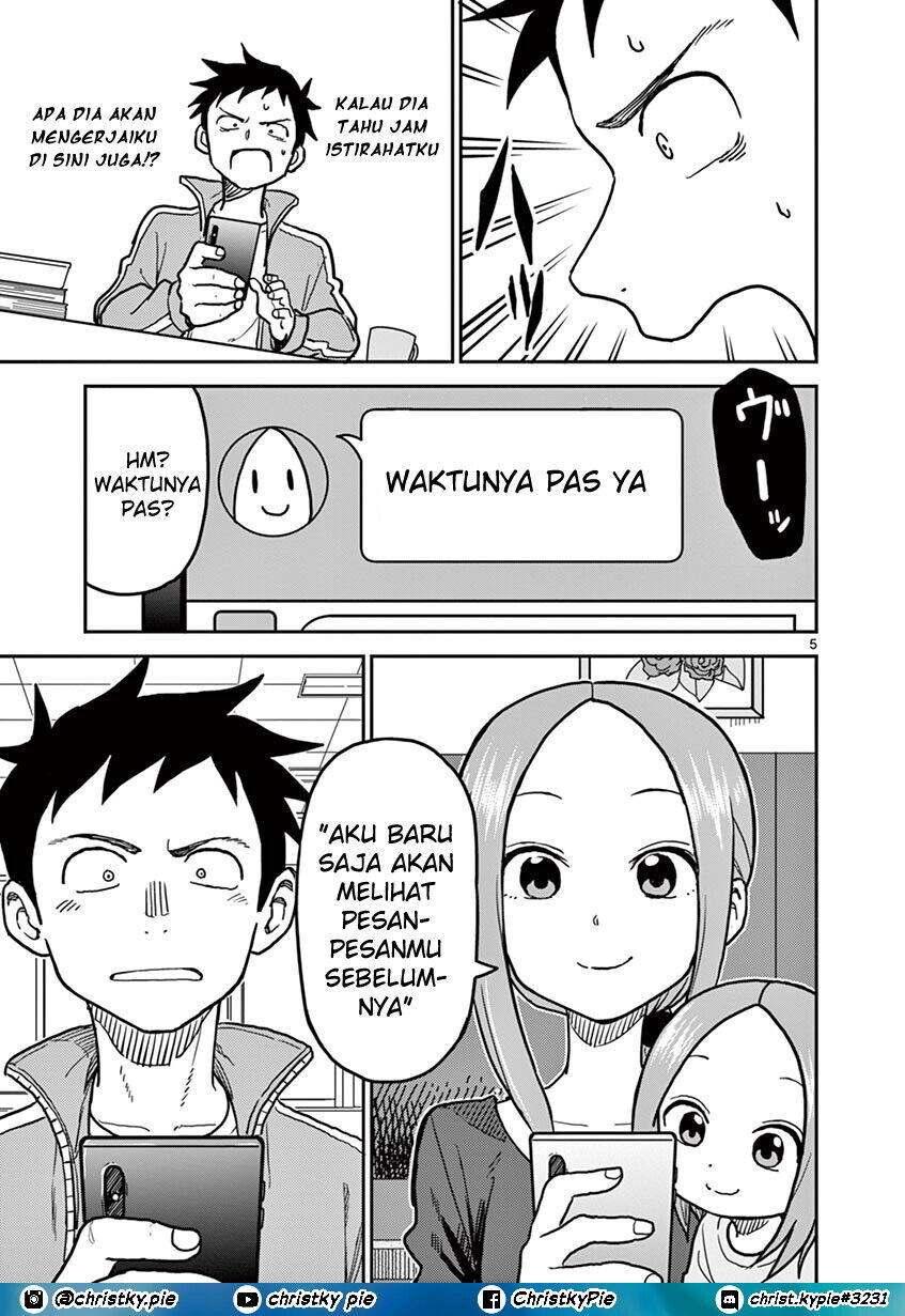 Karakai Jouzu no (Moto) Takagi-san Chapter 113 Gambar 5