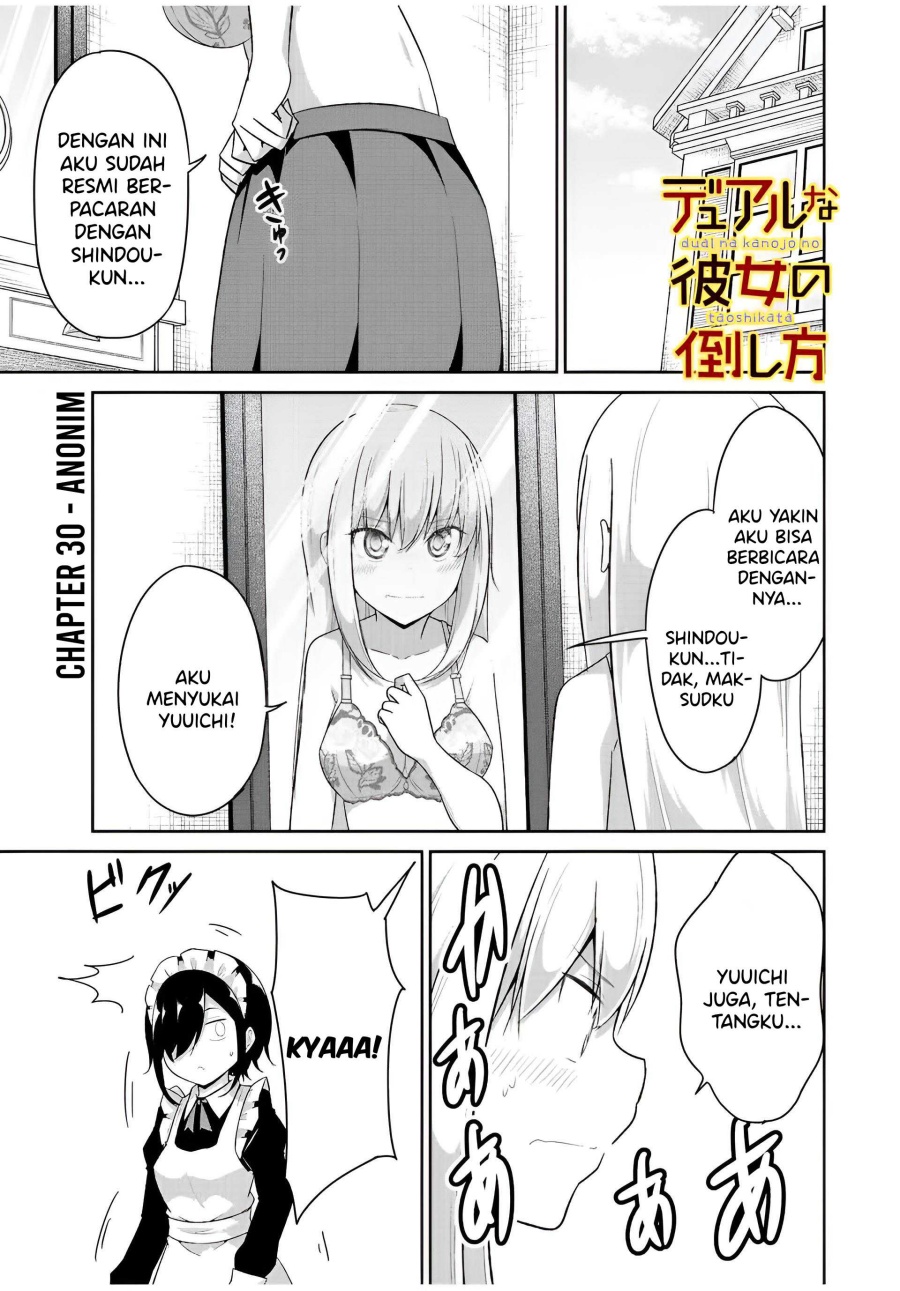 Baca Manga Dual na Kanojo no Taoshikata Chapter 30 Gambar 2