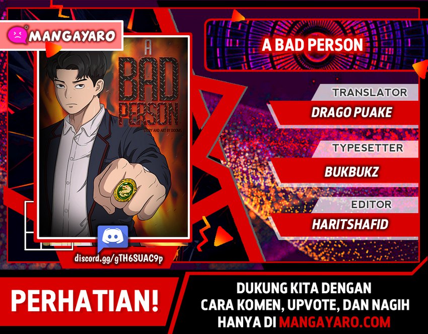 Baca Komik A Bad Person Chapter 31.1 Gambar 1