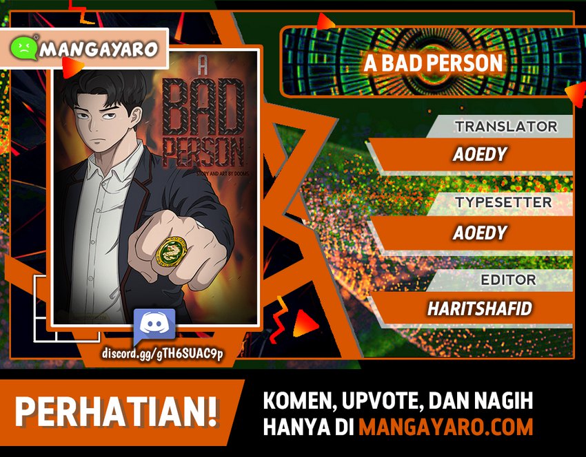 Baca Komik A Bad Person Chapter 27.1 Gambar 1