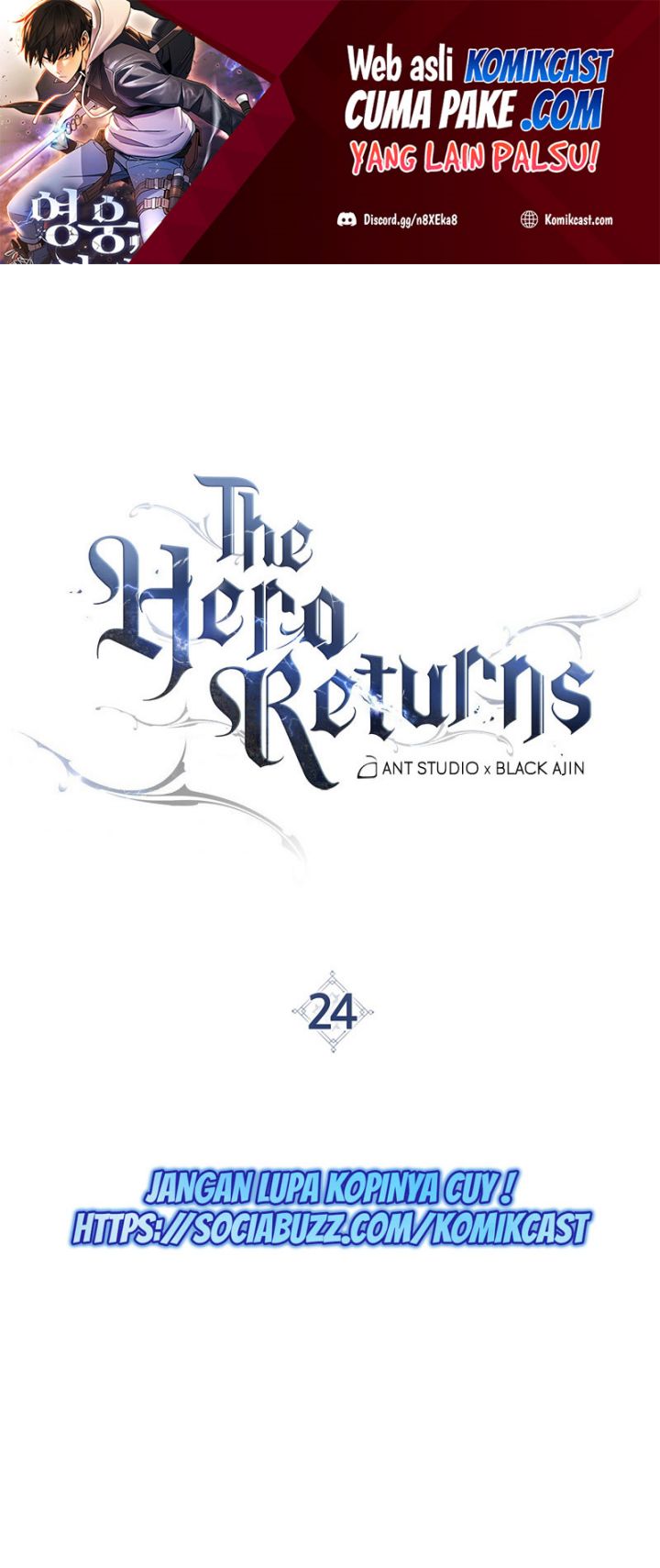 Baca Manhwa The Hero Returns Chapter 24 Gambar 2