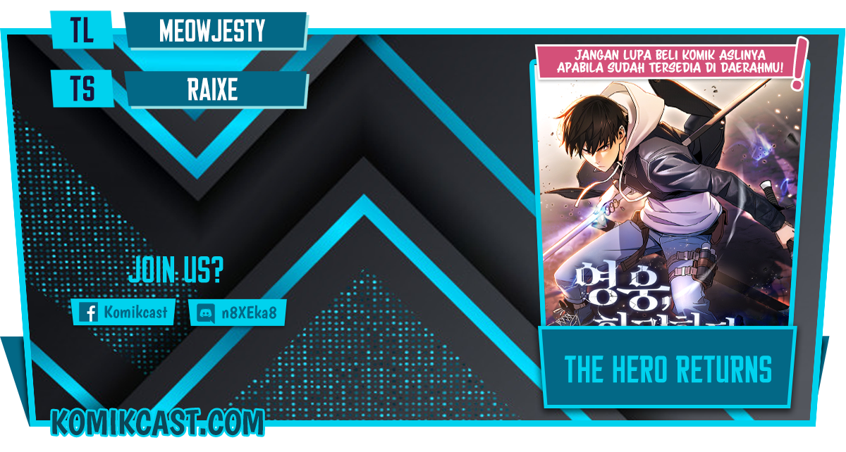 Baca Komik The Hero Returns Chapter 18 Gambar 1