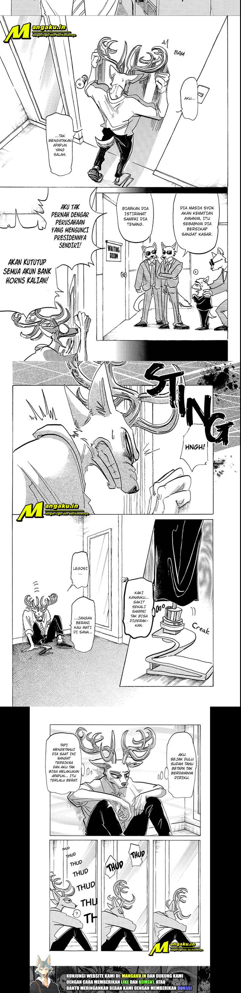 Beastars Chapter 185 Gambar 6