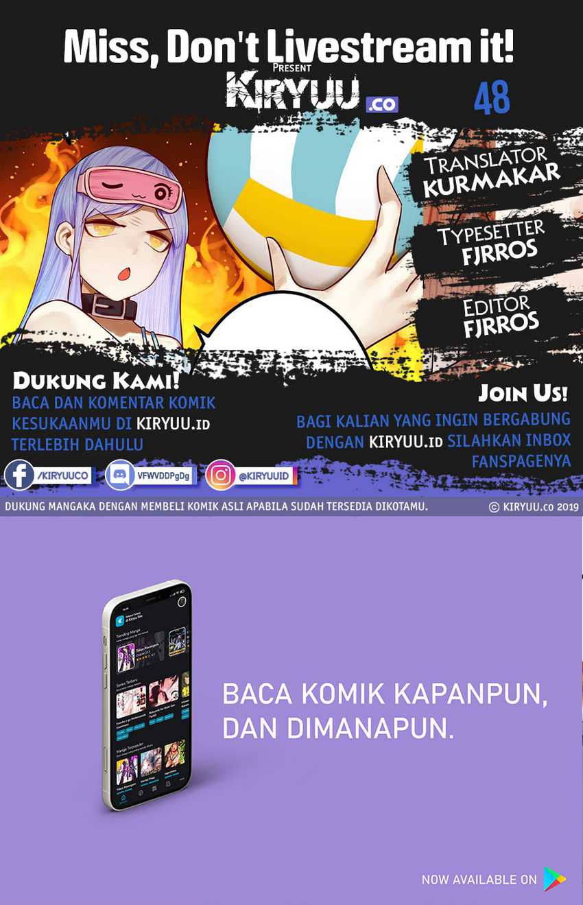 Baca Komik Miss, don’t livestream it! Chapter 48 Gambar 1