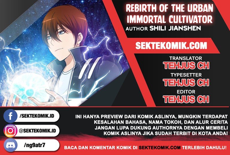 Baca Komik Rebirth Of The Urban Immortal Cultivator Chapter 729 Gambar 1