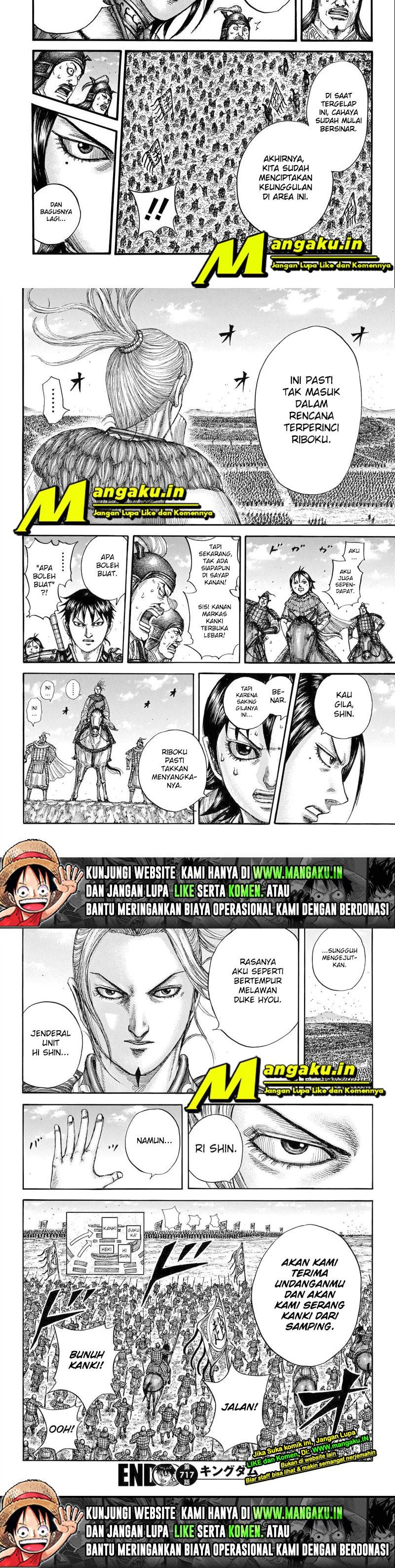 Kingdom Chapter 717 Gambar 7