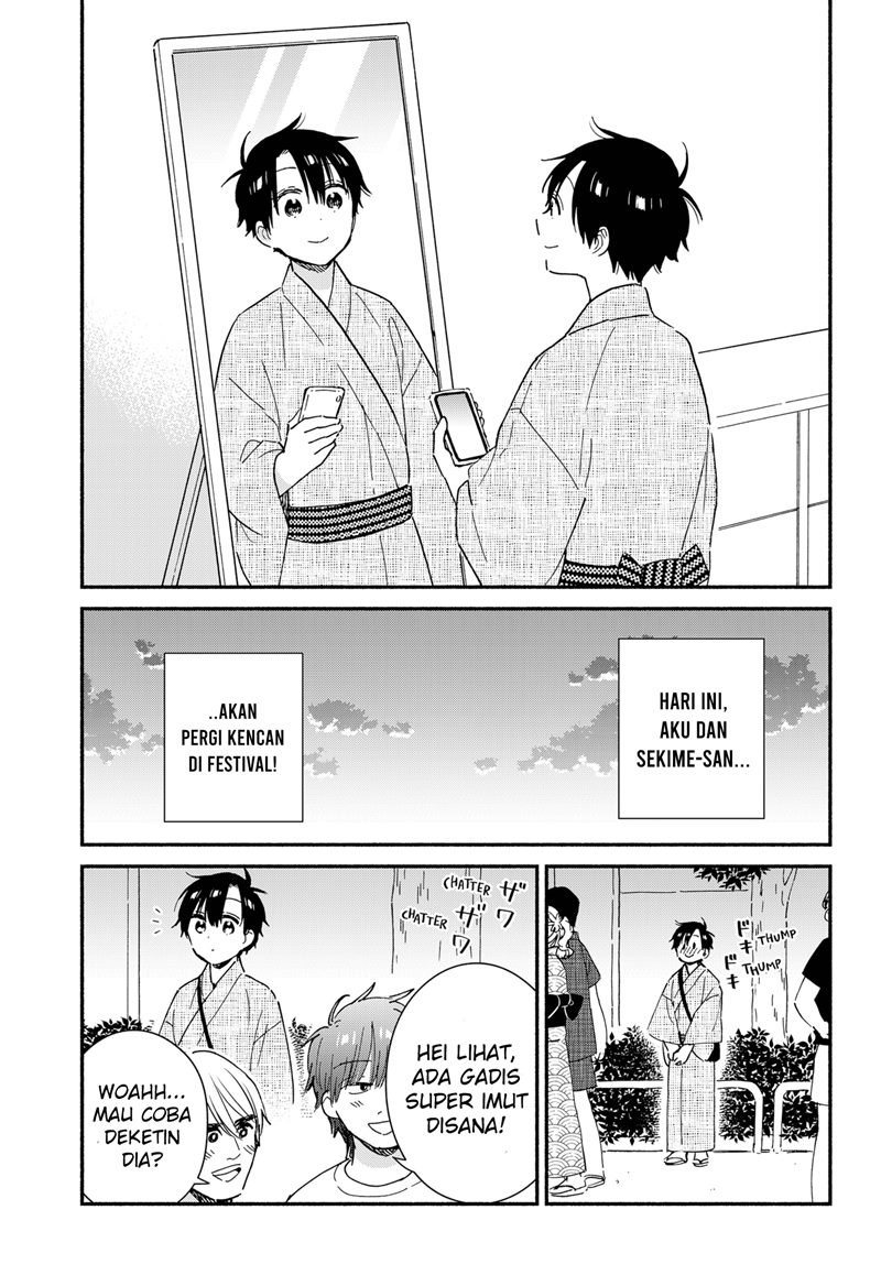 Sekimen Shinaide Sekime-san (Serialization) Chapter 27 Gambar 4